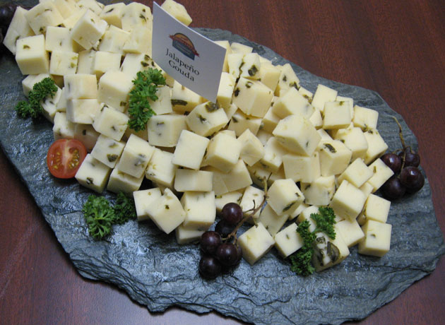 Healthy Fox Hill Cheese House cheese tray